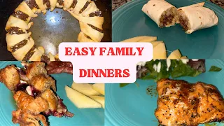 Easy Dinners for a Hectic Week || Freezer Meals || Pantry Cooking || What's for dinner?