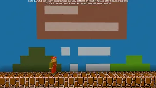 Super Mario Bros 1-1 & 1-2 (Minecraft)