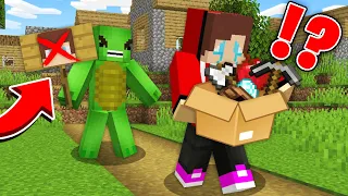 Mikey Kick JJ Out Of Village in Minecraft - Maizen