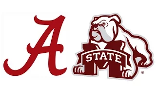 2015 #2 Alabama at #17 Mississippi State (Highlights)