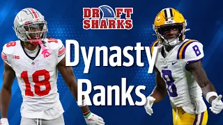 Dynasty Rookie Rankings | Top 24 PLUS Mock Draft & ADP