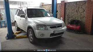 Замена маслосъемных колпачков на Хонда CRV 2000 года Honda CRV RD1  1часть