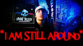 SPIRIT TALKER APP SESSION ! | First Time Using App in MY HAUNTED HOUSE