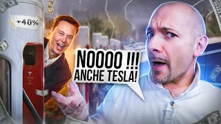 Elon Musk ci HA FREGATI ??? ENEL X MOLTO PEGGIO! Prezzi Tesla Supercharger