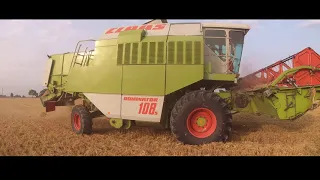 Jęczmień 2021 | Claas Dominator 108s | FENDT FAVORIT 614 SL TURBOMATIK | Ursus C-360 |