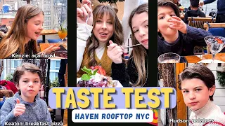 Taste Test of Haven Rooftop NYC