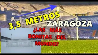 La ROMAREDA las PORTERÍAS más PROFUNDAS y BONITAS del MUNDO son del REAL ZARAGOZA