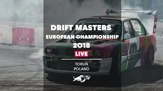 Drift Masters European Championship 2018 - LIVE Finals in Toruń, Poland