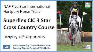 NAF Five Star International Hartpury Horse Trials 2015; Superflex CIC 3 Star Cross Country
