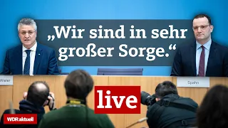 Vierte Welle und Südafrika-Variante: Spahn und Wieler fordern Kontaktbeschränkungen | WDR aktuell