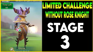 Limited challenge | dream witch stage 3  | lords mobile | f2p 2021