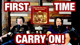 Carry On - Crosby, Stills, Nash, & Young | College Students' FIRST TIME REACTION!