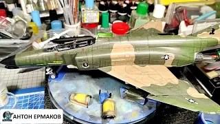 F-4G Phantom  WILD WEASEL. MENG 1/48.