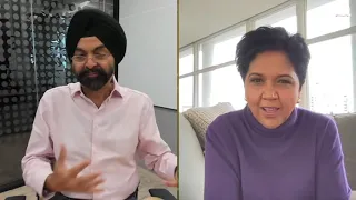 AIF: Ajay Banga & Indra Nooyi on her book "My Life in Full: Work, Family, and Our Future."