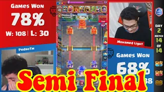 Mohamed Light  vs Pedro  Clash Royale Semi final CRL 2023