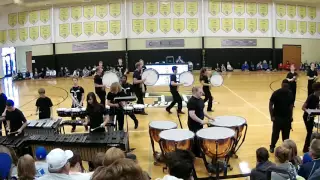 Central High School 2015 Drumline Indoor Show