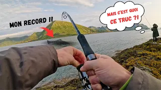 Un HALIBUT GÉANT, je pêche le POISSON D'UNE VIE depuis le bord !! (Pêche en Norvège)