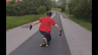 Getting comfortable with speed on my Landyachtz Switchblade 38 [PROD. MYGOD808]