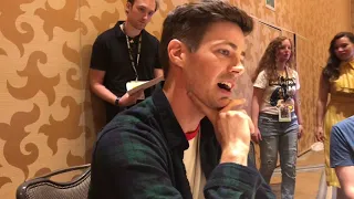 Grant Gustin for The Flash at SDCC 2018