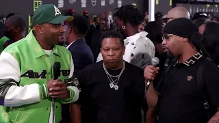 Mannie Fresh & Juvenile Join BET Hip Hop Awards Red Carpet Host Math Hoffa On The Red Carpet