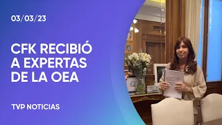 CFK recibió a expertas de la OEA que analizan la  violencia política contra las mujeres