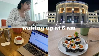 A Week in the Life of a Student in Kazakhstan // Nazarbayev University