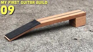 Acoustic Guitar Build part 9 // constructing the neck