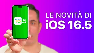 iOS 16.5 ORA DISPONIBILE | Cosa c'è di nuovo ?