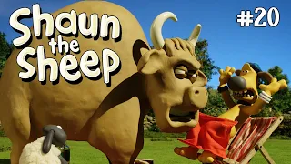 Bull vs. Wool | Shaun the Sheep | S3 Full Episodes