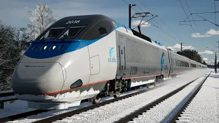 FIRST LOOK at the Amtrak Acela | Train Sim World 3