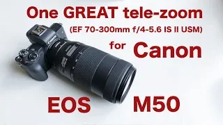 One great 70-300mm tele-zoom for EOS M50