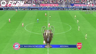 FC 24 | Bayern Munchen vs Arsenal - UEFA Champions League UCL Quarter-Final - PS5™ Gameplay
