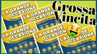 👀Due VINCITONE in Un solo PACCO👀🤑☘️🚀  #Grattaevinci La Grande Occasione🤑🤑🤑