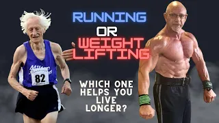 Best exercises to help you live longer. Running VS Weightlifting or Cardio VS Resistance exercise.