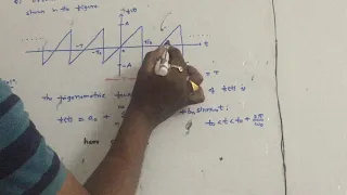 Signals & Systems - Trigonometric Fourier series (odd symmetry) - working examples