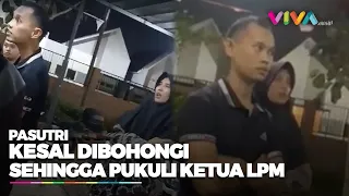 Arogan! Pasutri Polisi Menganiaya Ketua LPM Depok dan Memukul Karyawan Bengkel