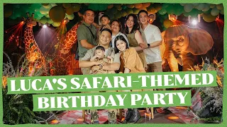 My Nephew's Safari-Themed 1st Birthday Party | Bea Alonzo