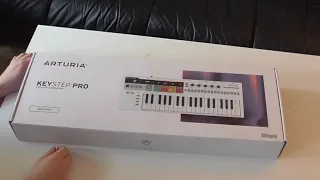 Arturia keystep pro unboxing