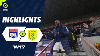 OLYMPIQUE LYONNAIS - FC NANTES (1 - 0) - Highlights - (OL - FCN) / 2023-2024