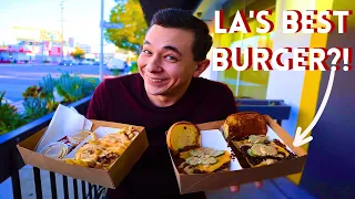 The Best BURGER in LOS ANGELES?! Trying the TOP-RATED Smash Burger at Easy Street Burgers LA