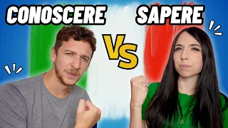 VERBI ITALIANI: Sapere VS Conoscere (Sub ITA) | Imparare l’Italiano