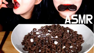 SUB)ASMR OREO O'S CEREAL Mukbang Eating sound 오레오오즈 시리얼 먹방 리얼사운드 (Eating show)