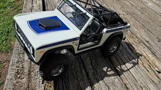 Axial SCX10 III Early Bronco Upgrades. Can it Crawl Yet?