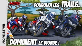 Reportage ZOOLOGIQUE sur le succès des trails routiers modernes | Moto Journal