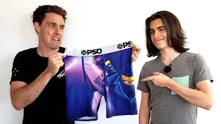 so I gave Lazarbeam Ninja Underwear...