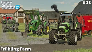 Covering All Aniamls Enclosures With Straw, Spreading Lime│Frühling│FS 22│Timelapse#10