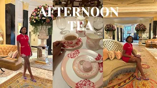 The Dorchester, English Afternoon Tea Vlog