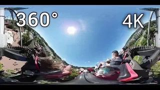 Black Widow 360° on-ride 4K POV Kennywood