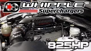 825 HP 2.9L Stage 2 Whipple Install on a S550 2016 Mustang GT