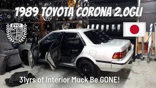 WEEVIL UPDATE: '89 Toyota Corona Seats Wash! PLUS '79 Alfetta 10-Point Check DONE! | EvoMalaysia.com